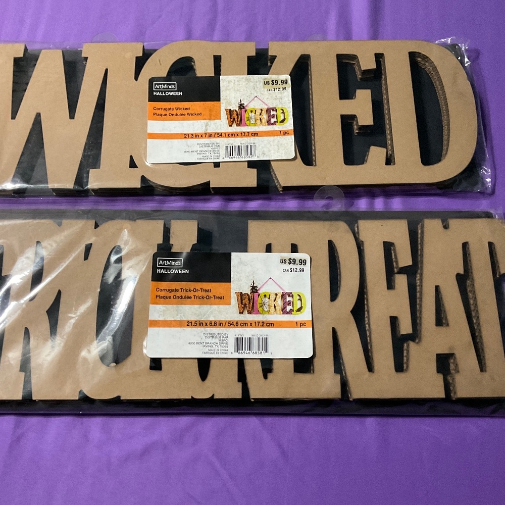 DIY Halloween sign# (2)